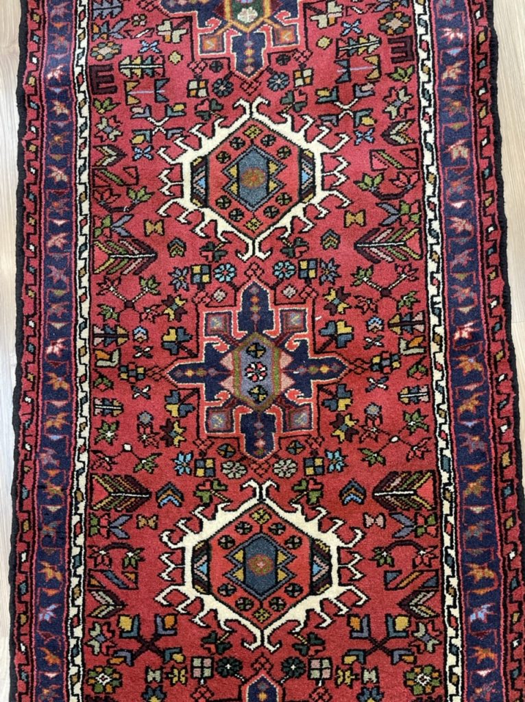 Tabriz Gharajeh 750 cm. X 85 cm. long wool  runner - Image 4