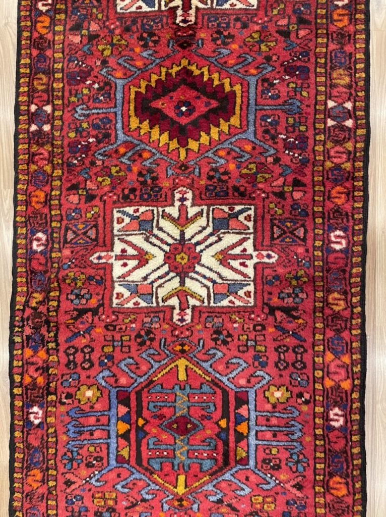 Hamedan 410 cm. X 85 cm. wool  runner - Image 3