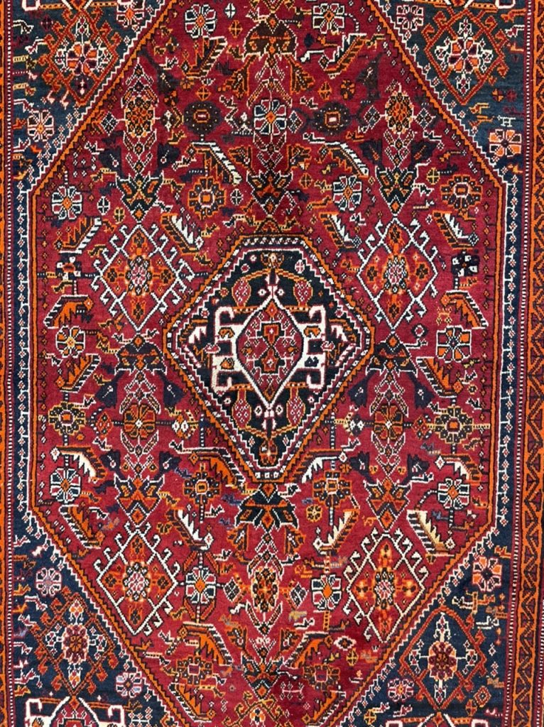 Qashqaie 243 cm. X 168 cm. fine wool rug - Image 2