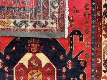 Afshar 225 cm. X 125 cm. tribal wool rug - Image 3