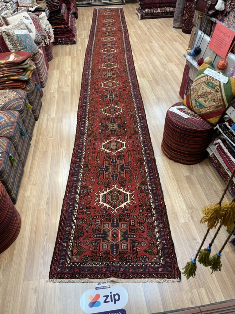 Tabriz Gharajeh 750 cm. X 85 cm. long wool  runner