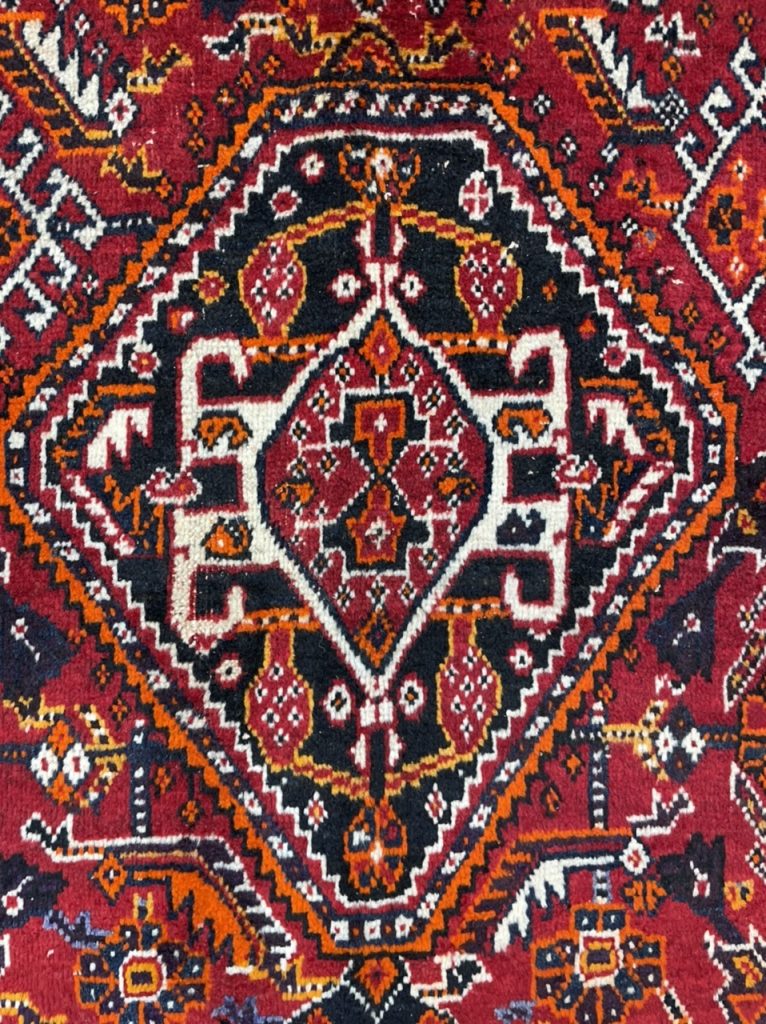 Qashqaie 243 cm. X 168 cm. fine wool rug - Image 9