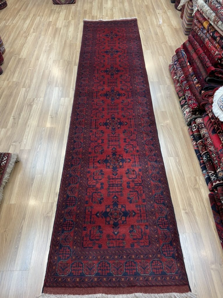 Tribal Baloochi 395 cm. X 89 cm. wool red runner