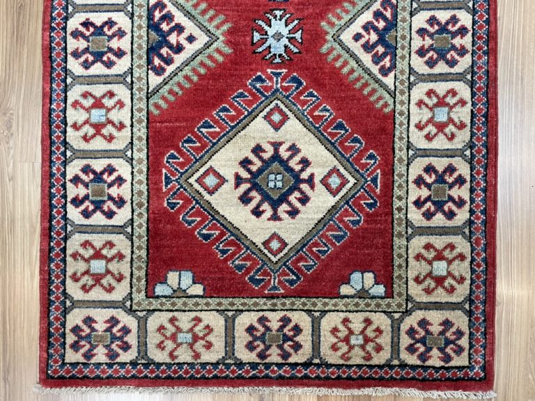 Arak Kazak 286 cm. X 82 cm. wool  runner - Image 3