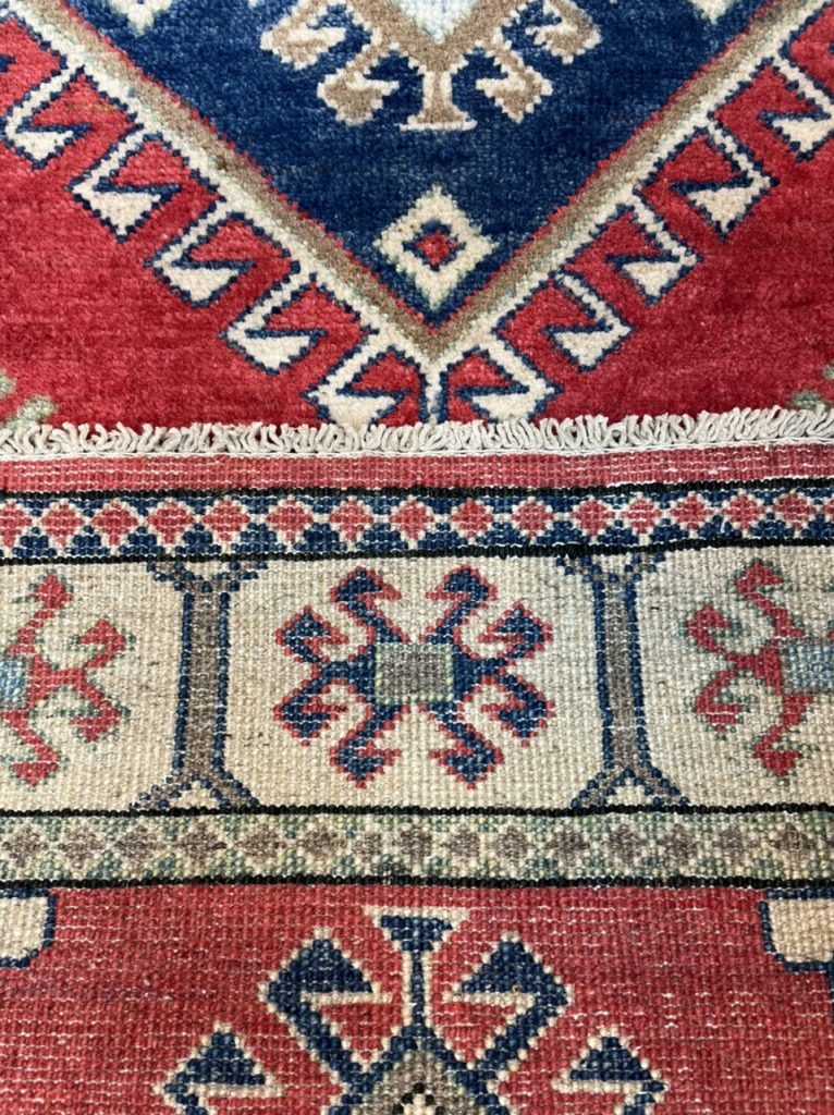 Arak Kazak 286 cm. X 82 cm. wool  runner - Image 5