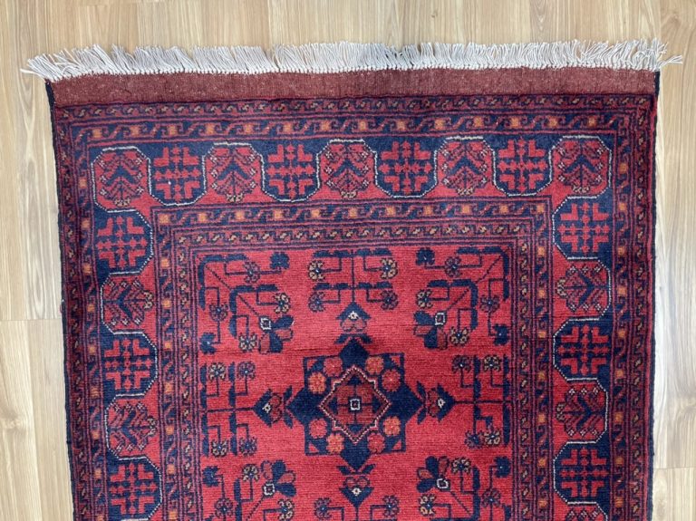 Tribal Baloochi 395 cm. X 89 cm. wool red runner - Image 2