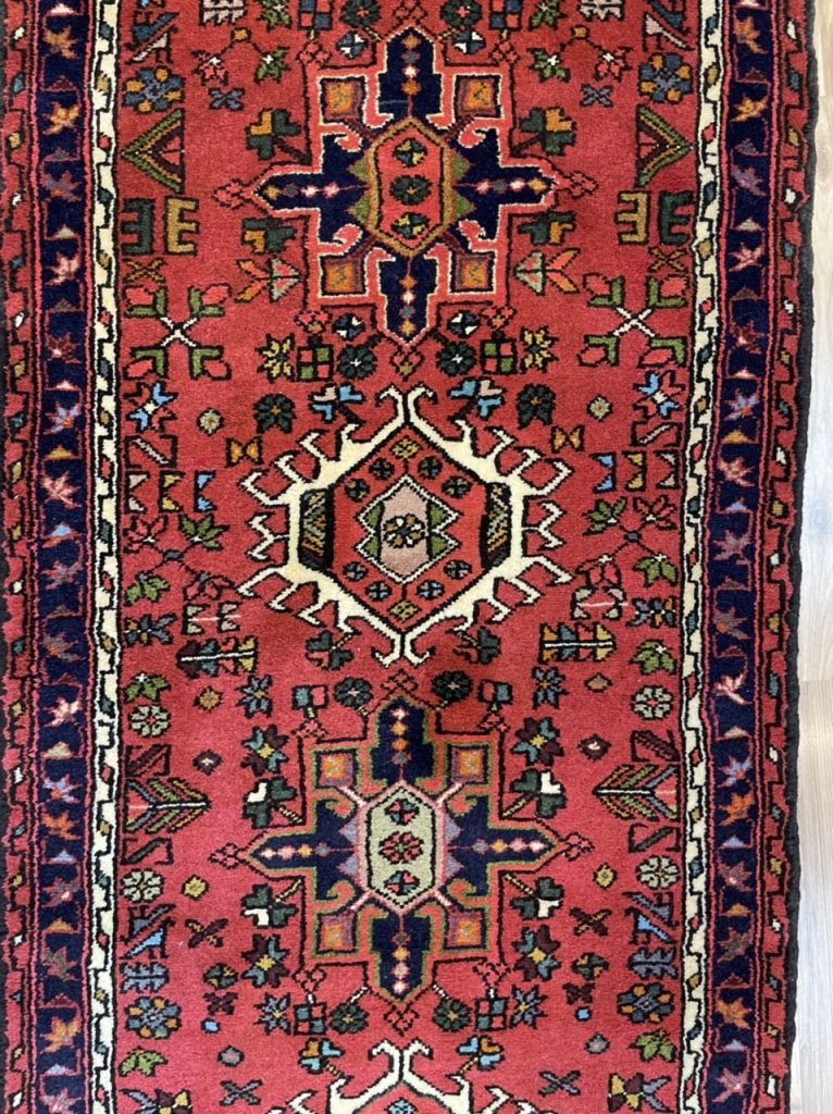 Tabriz Gharajeh 750 cm. X 85 cm. long wool  runner - Image 7