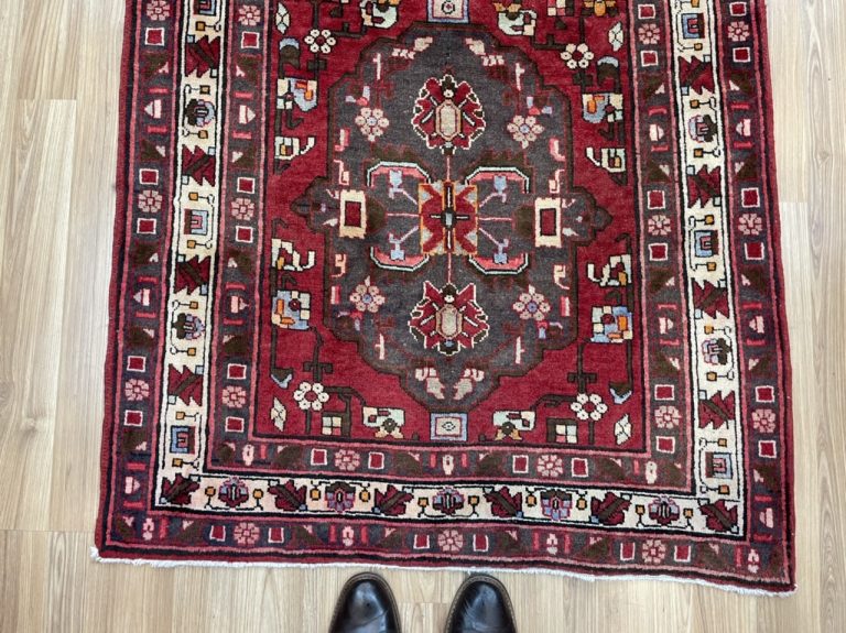 Bakhtiari  396 cm. X 102 cm. fine wool wide runner - Image 3