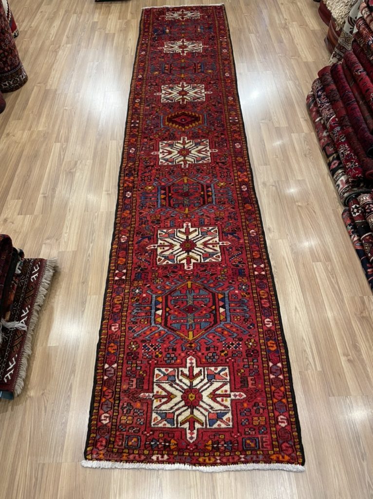 Hamedan 410 cm. X 85 cm. wool  runner - Image 8