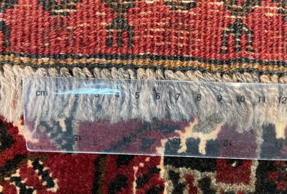 Princess Bokhara 276 cm. X 80 cm. wool red runner - Image 6