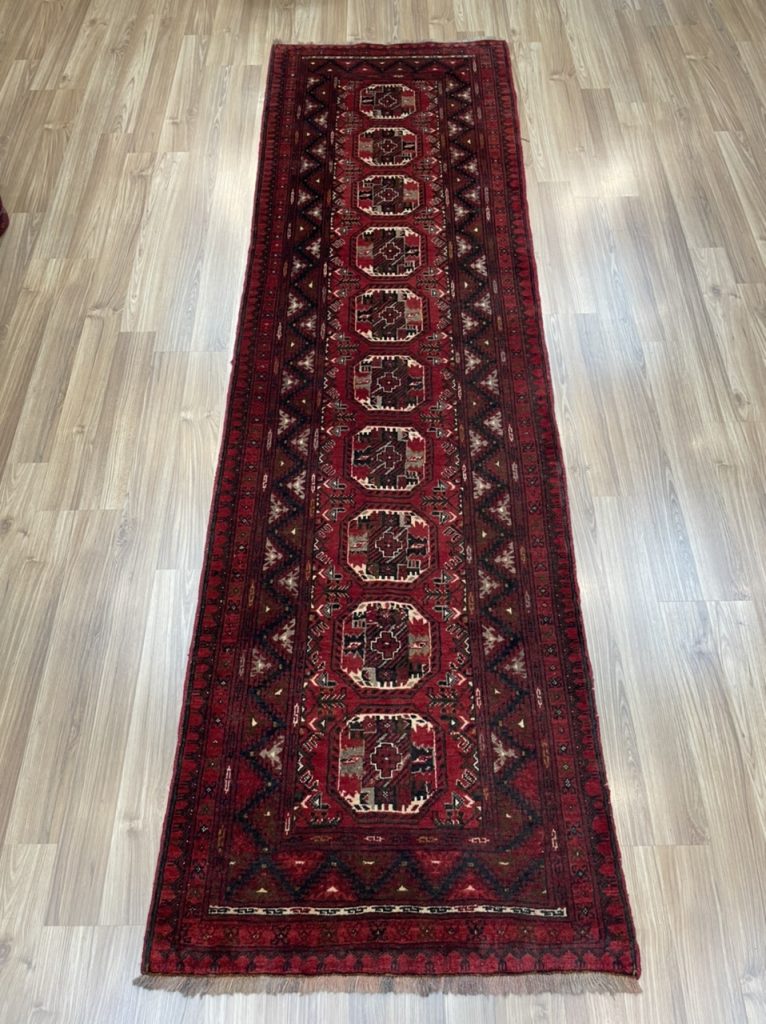 Princess Bokhara 276 cm. X 80 cm. wool red runner