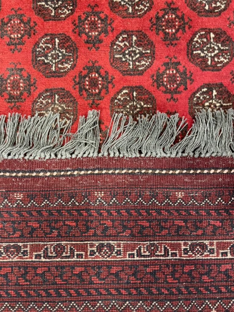 Vintage Princess Bokhara 300 cm. X 77 cm. wool red runner - Image 2