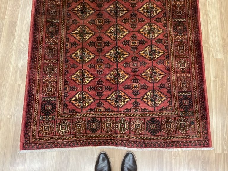 Princess Bokhara 200 cm. X 130 cm. wool rug - Image 6