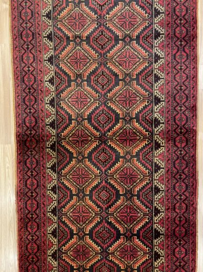 Baloochi Tribal 197 cm. X 100  cm. wool rug - Image 5
