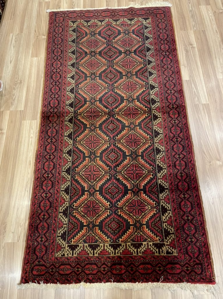 Baloochi Tribal 197 cm. X 100  cm. wool rug