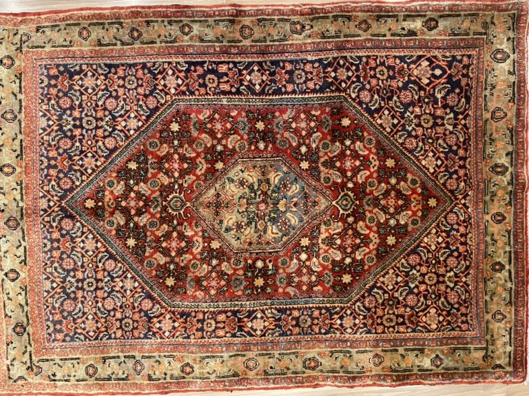 Super fine Tabriz 160  cm. X  115 cm. wool  rug - Image 9