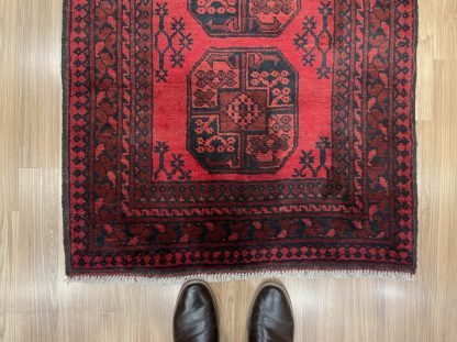 Princess Bokhara 295 cm. X 82 cm. wool red runner - Image 5