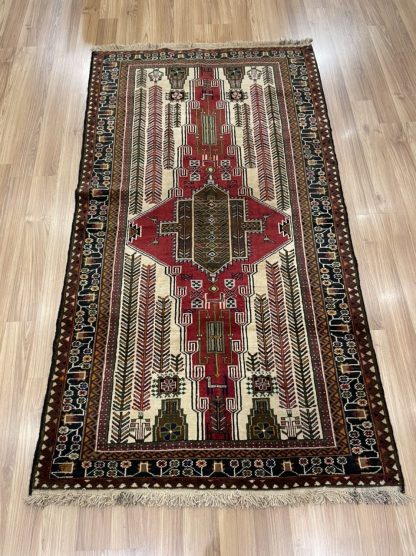 Unique Baloochi Tribal 195 cm. X 105 cm. wool rug