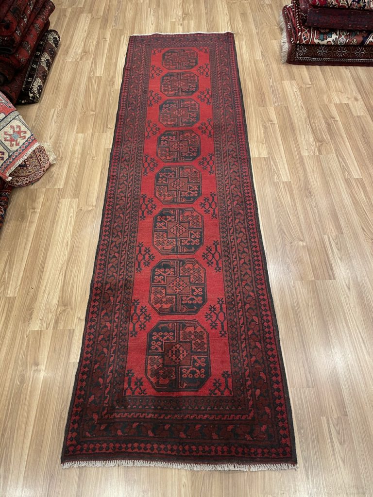 Princess Bokhara 295 cm. X 82 cm. wool red runner