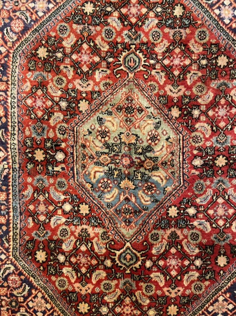 Super fine Tabriz 160  cm. X  115 cm. wool  rug - Image 3