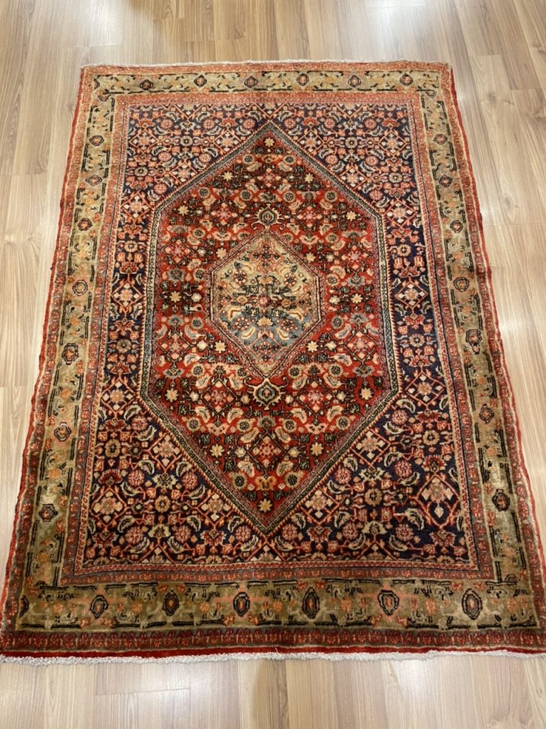 Super fine Tabriz 160  cm. X  115 cm. wool  rug