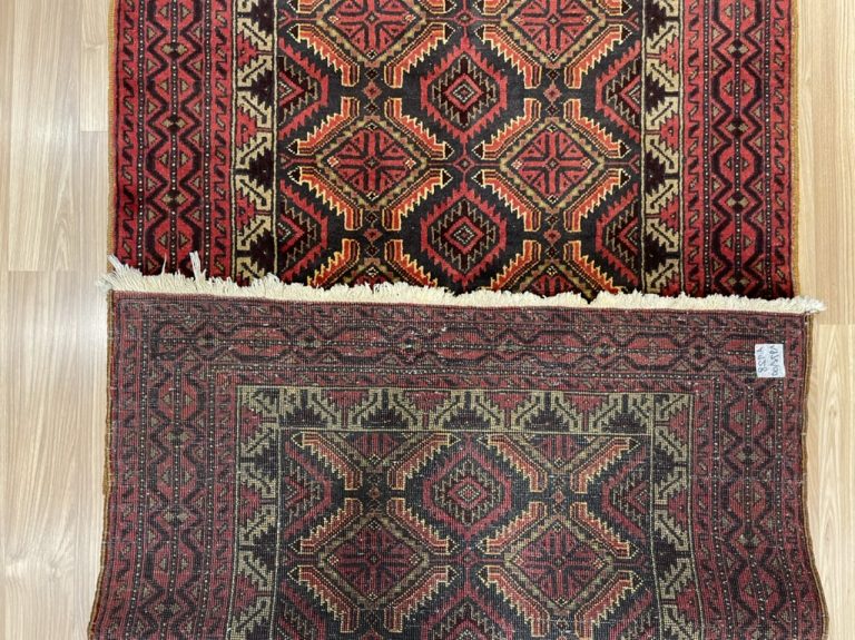 Baloochi Tribal 197 cm. X 100  cm. wool rug - Image 4