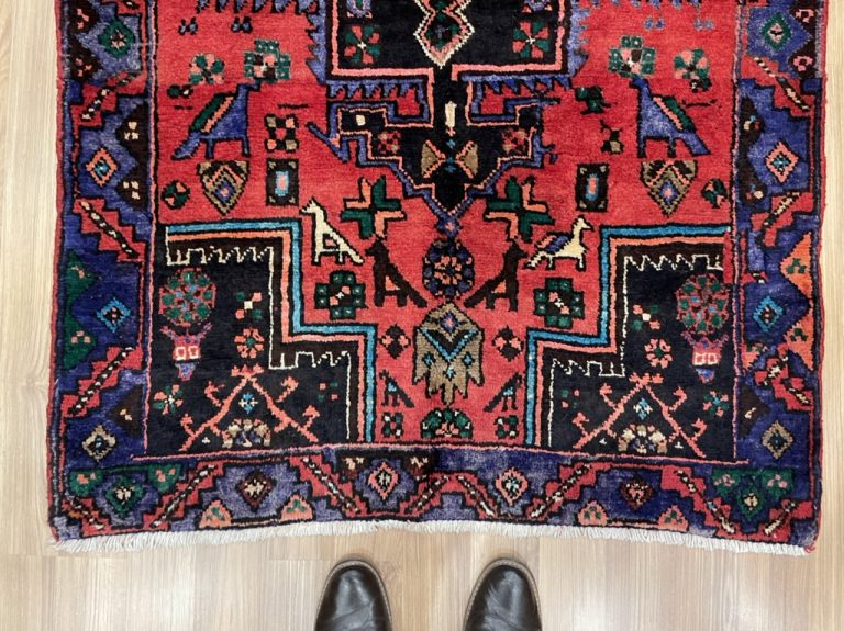 Ardabil  175 cm. X  110 cm. wool  rug - Image 5