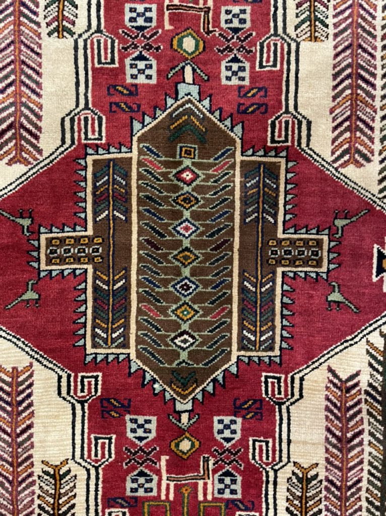 Unique Baloochi Tribal 195 cm. X 105 cm. wool rug - Image 5