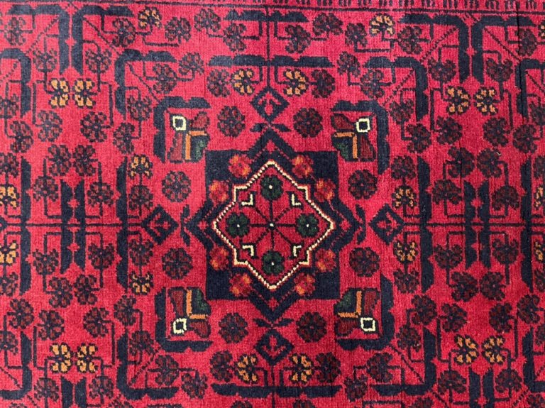 Super fine Tribal 295 cm. X 79 cm. wool red runner - Image 3