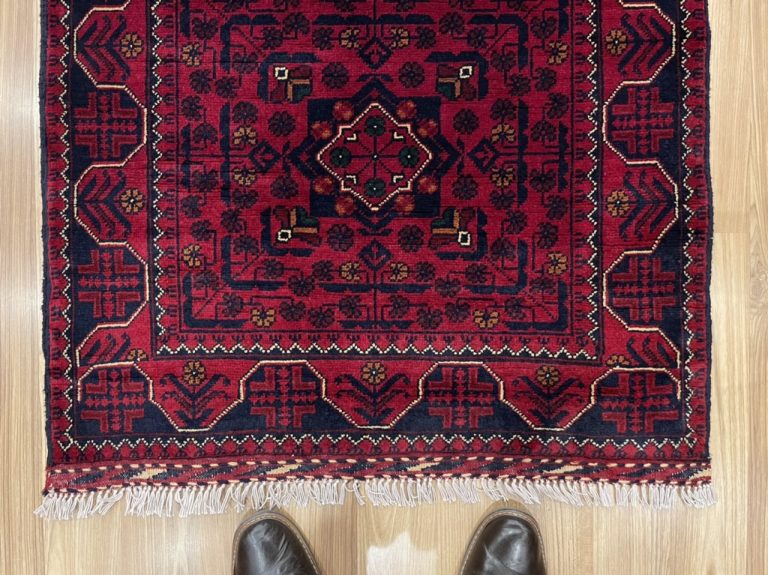 Super fine Tribal 295 cm. X 79 cm. wool red runner - Image 8