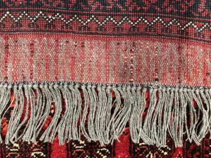 Extra Fine Princess Bokhara 302 cm. X 79 cm. wool red runner - Image 7