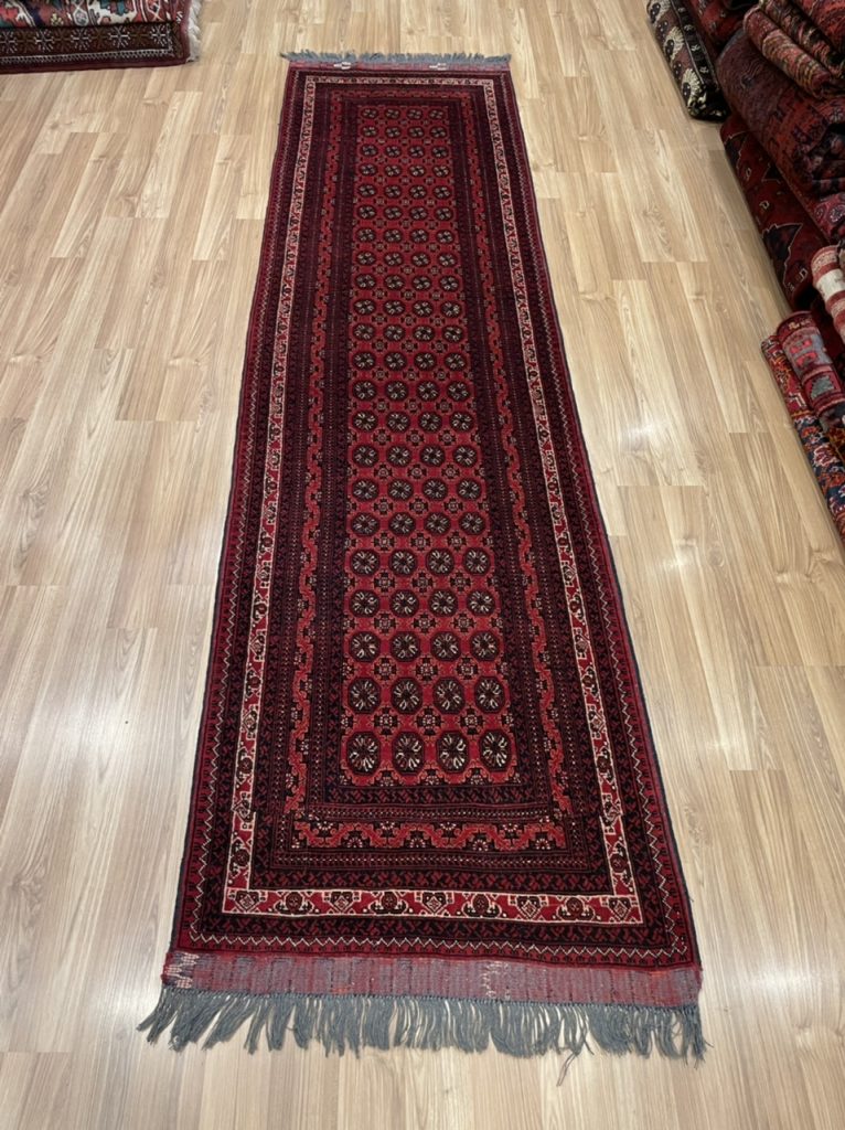 Extra Fine Princess Bokhara 302 cm. X 79 cm. wool red runner