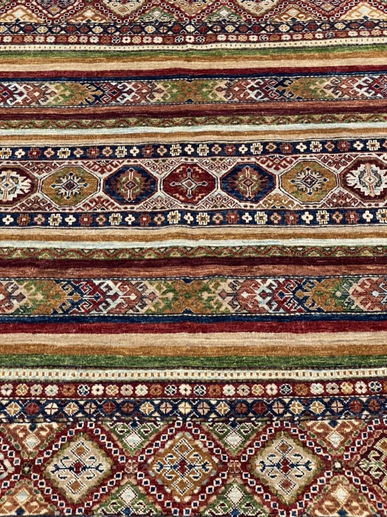 Super fine Chobi 201 cm X 156 cm wool rug - Image 5