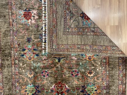 Super fine Chobi 193 cm. X 154 cm unique wool rug - Image 10