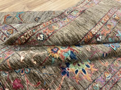 Super fine Chobi 193 cm. X 154 cm unique wool rug - Image 9
