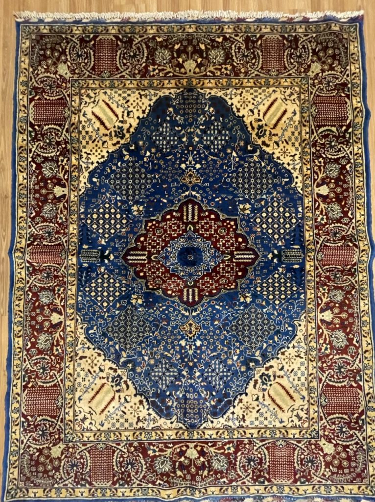 Super fine Chobi 200 cm X 150 cm wool rug - Image 5