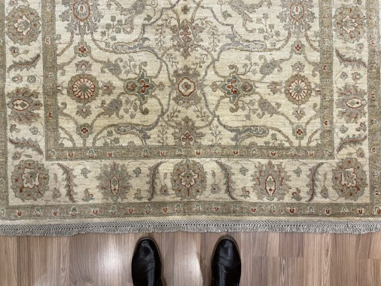 Super fine Chobi 201 cm. X 144 cm. wool rug - Image 3