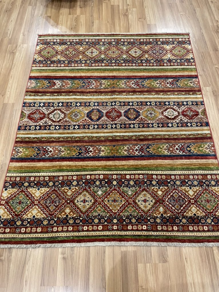 Super fine Chobi 201 cm X 156 cm wool rug