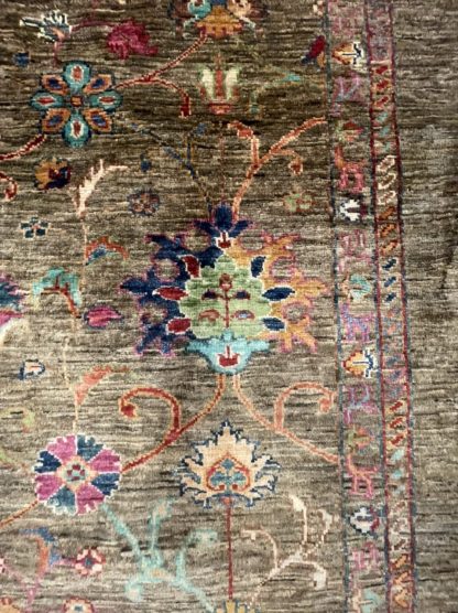 Super fine Chobi 193 cm. X 154 cm unique wool rug - Image 6