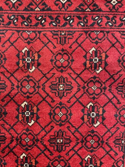 Super fine Tribal 280 cm. X 86 cm. wool runner - Image 6