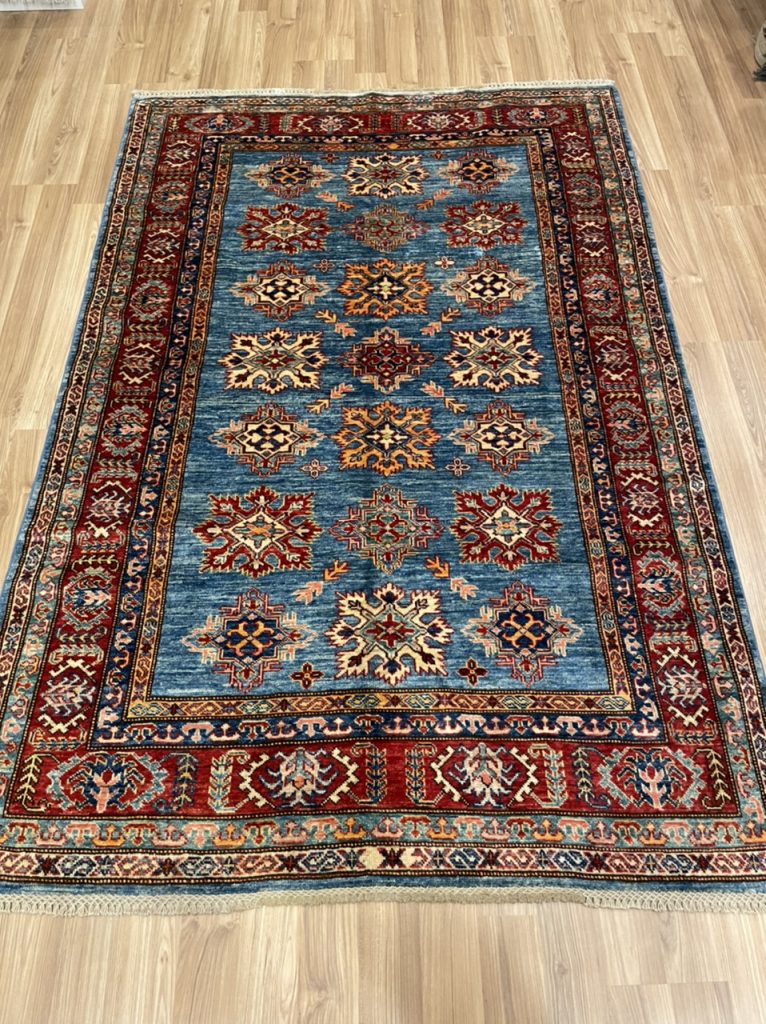 Super fine Chobi 215 cm. X 146 cm. wool rug - Image 8