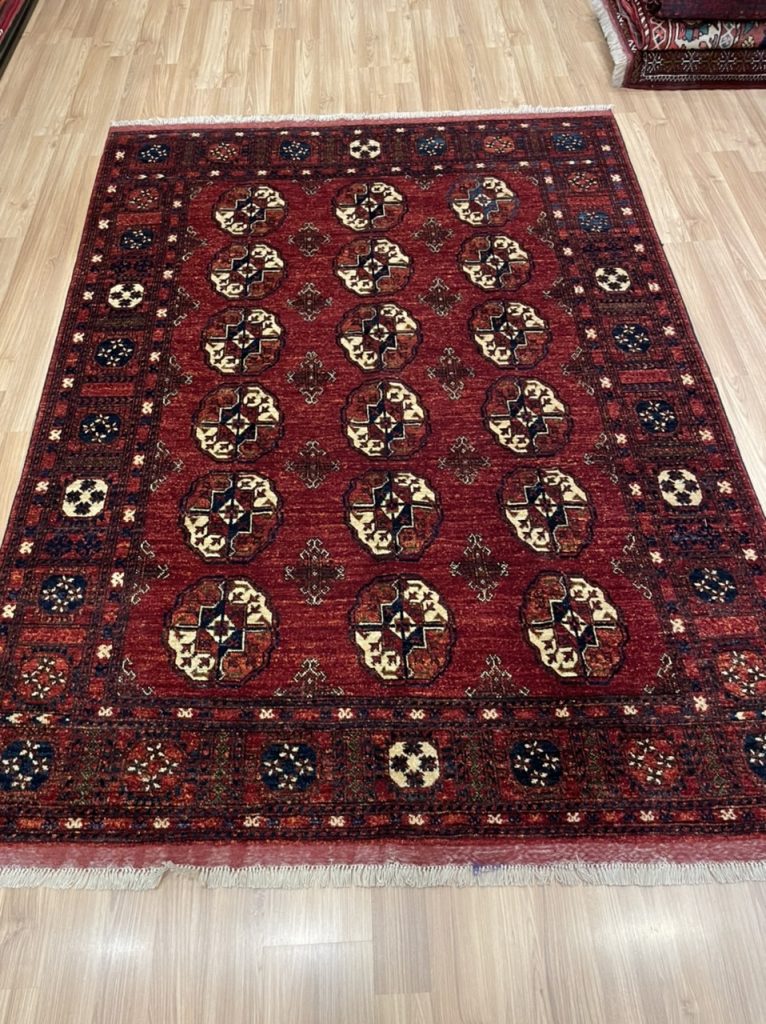 2.55 m. X 1.85 m. Super fine Chobi Princess Bokhara wool rug