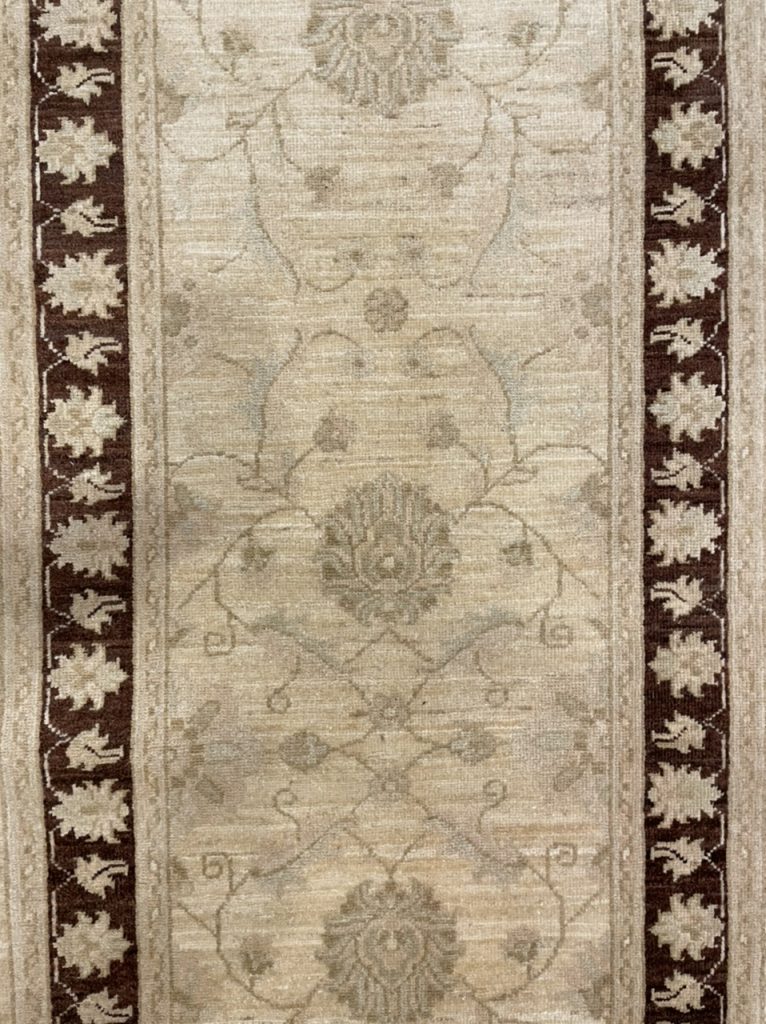 Super fine Chobi 392 cm. X 84 cm. wool runner - Image 3