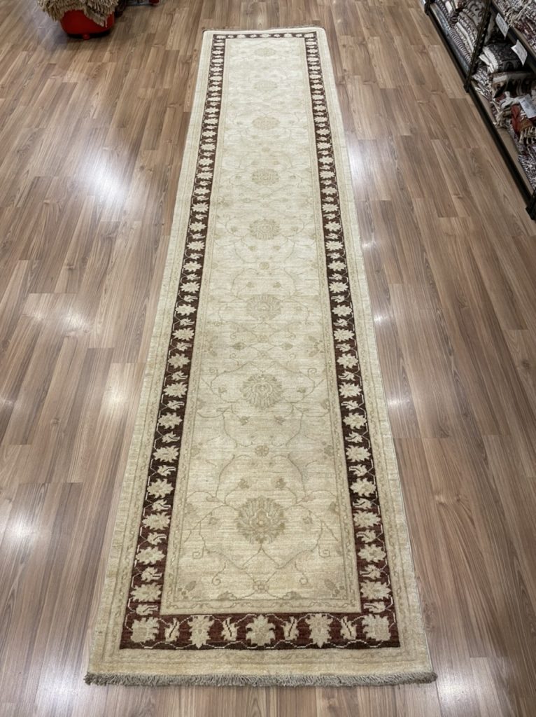 Super fine Chobi 392 cm. X 84 cm. wool runner - Image 6