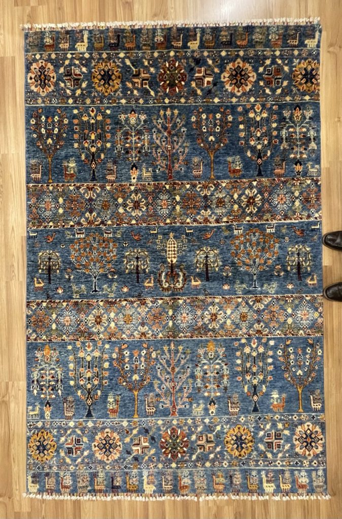 Super fine Chobi 261 cm. X 167 cm. wool rug - Image 6