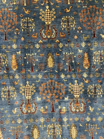 Super fine Chobi 200 cm. X 155 cm. wool rug - Image 5