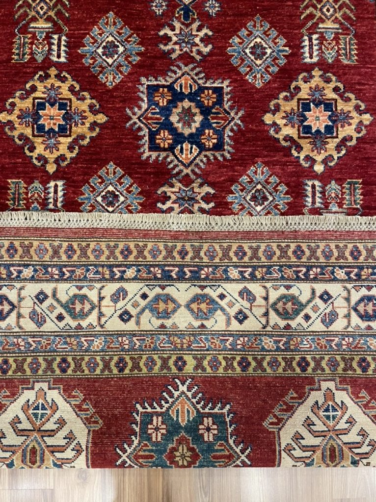 Super fine Kazak 243 cm. X 142 cm. wool rug - Image 3