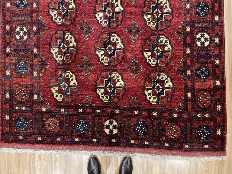 2.55 m. X 1.85 m. Super fine Chobi Princess Bokhara wool rug - Image 4