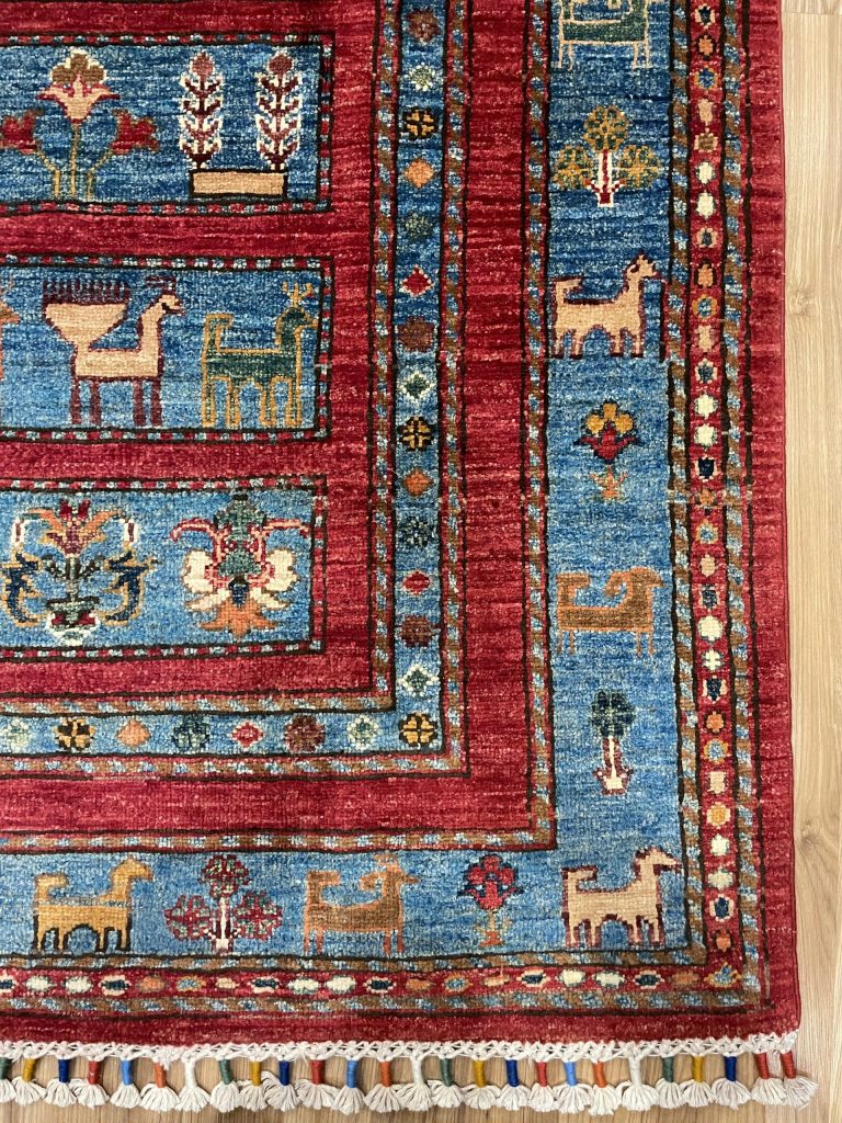 2.3 m. X 1.48 m. super fine Persian Chobi  wool rug - Image 2