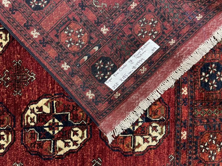 2.55 m. X 1.85 m. Super fine Chobi Princess Bokhara wool rug - Image 7